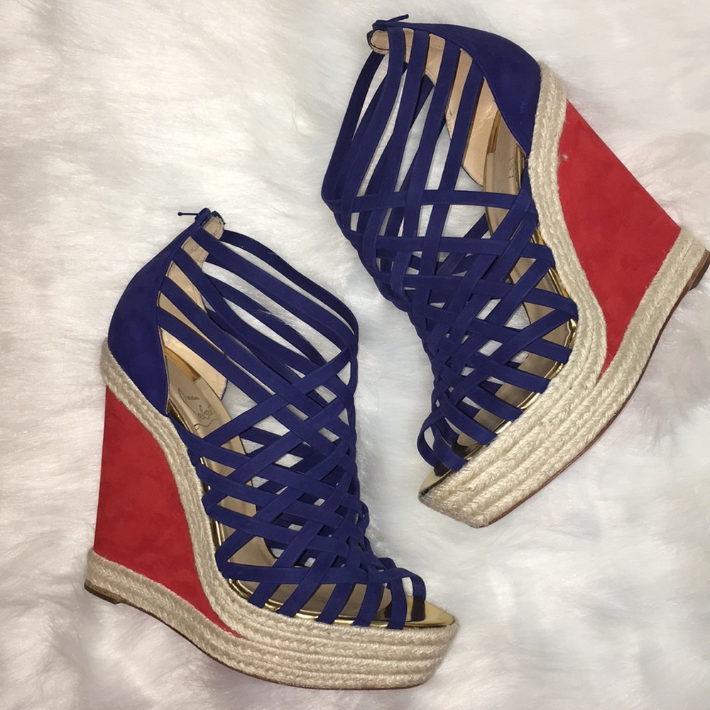 Christian Louboutin, 41, espadrilles